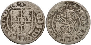Польша 3 полкера (3 полторака - 1 крейцер) 1626 Сигизмунд III Ваза (1587-1632) Gorecki B.26 серебро 4158-1028