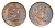 ЮАР 1/2 цента 1974 KM 81 бронза UNC 4679-154