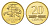 Литва 20 центов (сентов) 1997 KM 107 никель латунь UNC M83-05