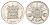 ЮАР 1 ранд 1974 50 лет Монетному двору в Претории KM 89 серебро BU 1515-2233