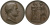 Набор бронзовых французских медалей и медальонов 1810 года. Оригинальный комплект. 0-0-00