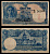 Таиланд 1 бат ND (1945) Pick 54 a (2) бумага 451-1213-1