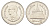 Таиланд 2 бата 2006 BE 2549, Рама IX (1946-2016) Y 444 сталь плакированная никелем UNC 4705-617
