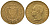 Сардиния 80 лир 1825 l, Карл Феликс (1821-1831) KM 108.1 золото aUNC 00-000-00