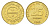 Филиппины 25 сентимо 1995 KM 271 латунь UNC 4705-757
