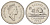 Канада 5 центов 1993 Елизавета II (1952-2022), бобр KM 182 медно-никель aUNC 4689-436