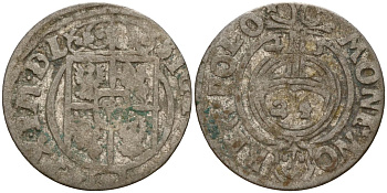 Польша 3 полкера (3 полторака - 1 крейцер) 1625 Сигизмунд III Ваза (1587-1632) Gorecki B.25, KM 41 серебро 4158-1023