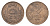 Латвия 2 сантима 1928 KM 2 бронза 4689-919
