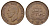 ЮАР 1 пенни 1945 Георг VI (1936-1952) KM 25 бронза 4123-933