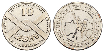 Республика Севера (Италия) 10 лиг (лег) 1992 Партия «Республика Севера» (также известная как «Лига Севера») была основана Умберто Босси в 1990 году. Она представляет собой альянс городских лиг, выступающих за объединение севера Италии и его отделение от о