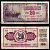 Югославия 20 динар 1974 Pick 85 (2) бумага 7183-26-3-1