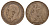 Великобритания 1 пенни 1916 Георг V (1910-1936) KM 810, Spink 4051 бронза 4692-1146