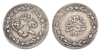 Египет 1 кирш 1808 (1835) AH 1223 KM 182 серебро 1515-1343