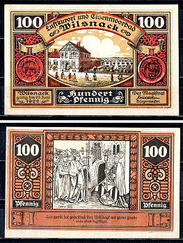 Вильснак (Пруссия, Бранденбург) 100 пфеннигов 1922 2193-46-3-2