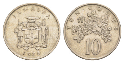 Ямайка 10 центов 1975 KM 47 медно-никель 4641-756
