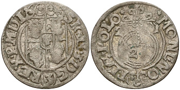 Польша 3 полкера (3 полторака - 1 крейцер) 1621 Сигизмунд III Ваза (1587-1632) Gorecki B.21 серебро 4158-842