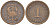 ГЕРМАНИЯ 1 ПФЕННИГ 1875 D, СТАРОГЕРБОВКА KM 1, J. 1, Weege 1 медь 206-1035