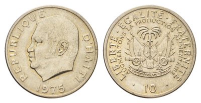 Гаити 10 сантимов 1975 ФАО KM 100 медно-никель UNC 4674-955