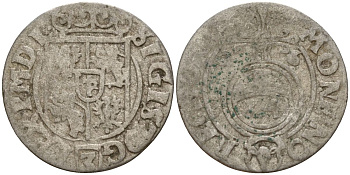 Польша 3 полкера (3 полторака - 1 крейцер) 1626 Сигизмунд III Ваза (1587-1632) Gorecki B.26, KM 41 серебро 4160-218