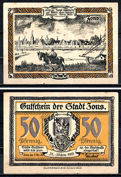 Зонс (Пруссия, Рейн) 50 пфеннигов 1921 2193-40-1-1