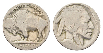 США 5 центов 1913-1938 KM 134 медно-никель 4702-1035