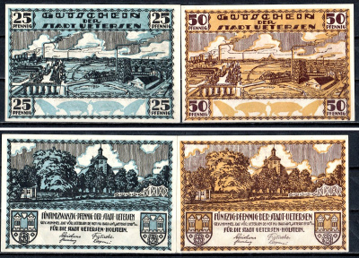 Итерзен (Пруссия, Шлезвиг-Гольштейн) набор из 2 нотгельдов ND 2193-37-3-1