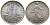 Франция 1 франк 1918 сеятель KM 844.1, Le Franc 217.24 серебро UNC 259-735