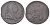 Великобритания 1/2 пенни 1770-1775 Георг III (1760-1820) KM 601, Spink 3774 медь 4707-854