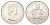 Бермудские острова (Бермуды) 1 кроны 1964 год-тип KM 14 серебро 1522-623