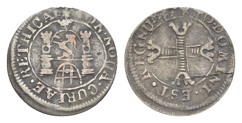 Швейцарские кантоны, Граубюнден, Кур 1 блутцгер 1705-1766 KM 263 серебро 603-921