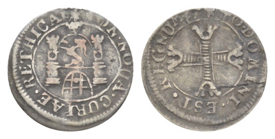 Швейцарские кантоны, Граубюнден, Кур 1 блутцгер 1705-1766 KM 263 серебро 603-921