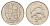 Исландия 5 крон 1981 дельфины KM 28 медно-никель 4591-847