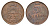 Латвия 5 сантимов 1922 KM 3 бронза 4689-955