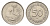 ФРГ 50 пфеннигов 1967 F KM 109.1, J. 384 медно-никель aUNC 4696-916