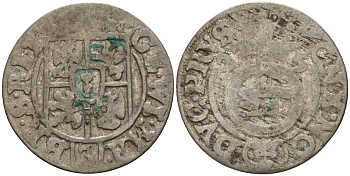 Польша 3 полкера (3 полторака - 1 крейцер) 1625 Сигизмунд III Ваза (1587-1632) Gorecki B.25, KM 41 серебро 4160-211