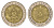 Аргентина 1 песо 1995 KM 112 биметалл 4686-427