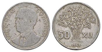 Южный Вьетнам 50 су 1963 KM 6 алюминий 4159-1031