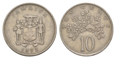 Ямайка 10 центов 1972 KM 47 медно-никель 4641-755