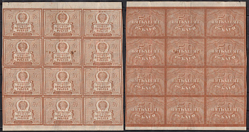 РСФСР сцепка из 12 банкнот (50 рублей) 1921 Pick 107 b бумага 439-49-2