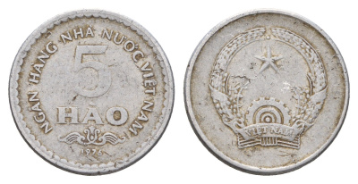 Вьетнам 5 хао 1976 KM 13 алюминий 4678-936