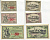 Австрия набор из 3 банкнот 1920 15 мая 1920-30 октября 1920, нотгельд, 20, 30 ,50 геллеров, ST. FLORIAN am JNN, первый выпуск   бумага  XF 7555-4-1-2