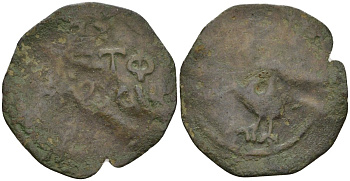 Великое княжество Тверское пуло 1415-1461 Вел. князья Иван Михайлович и Борис Александрович, павин Гулецкий/Петрунин 2722 С медь 262-1651