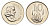 ЮАР 10 центов 1967 Ян ван Рибек (1619-1677), South Africa, легенда на африкаанс, цветок алоэ KM 68.1 никель PROOF 1525-713