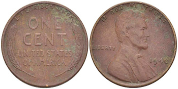 США 1 ЦЕНТ 1940 ЛИНКОЛЬН KM 132 бронза 218-368