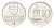 Словакия 10 геллеров 2001 KM 17 алюминий UNC 4685-644