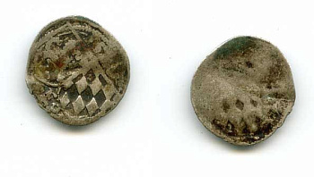 Бавария 1/2 крейцера XVI век серебро 36-1136