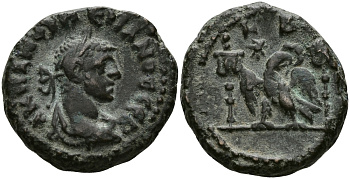 Римская Империя, Провинция Египет тетрадрахма 283 - 284 Нумериан / орел, Александрия Good Very fine Dattari 5617 биллон 1073-9-77