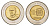 Доминикана (Доминиканская Республика) 10 песо 2008 KM 106 биметалл UNC 4693-147