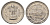 Индия 25 пайс 1965 KM 48.2 никель UNC 4682-1022