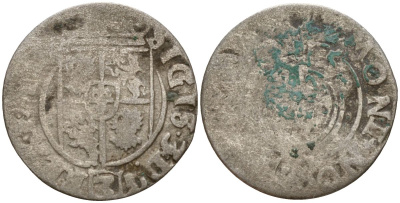 Польша 3 полкера (3 полторака - 1 крейцер) ND (1620-1627) Сигизмунд III Ваза (1587-1632) KM 41 серебро 4158-746